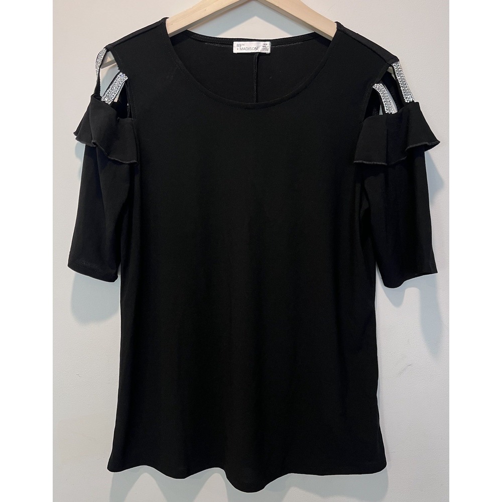 89+ Madison‎  Black Top Size Medium